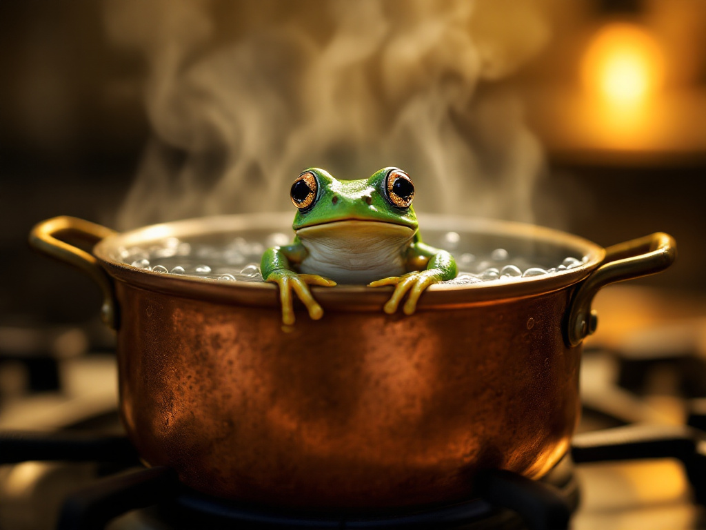 Unraveling the Boiling Frog Analogy Scientific Basis and Metaphorical Use